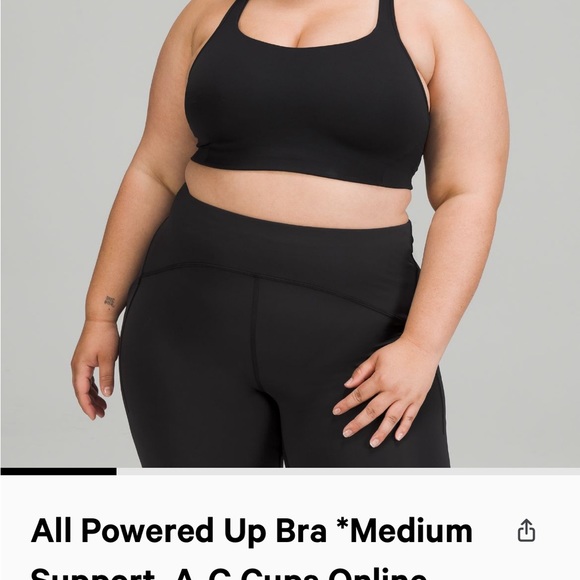 Lululemon all powered up bra - Picture 4 of 4